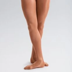 Silky Dance Shimmer Full Foot Tights