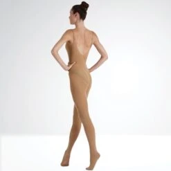 Silky Dance High Performance Convertible Body Tight -Dance Direct Store ad143 tan back