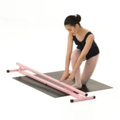 1st Position Portable Ballet Barre Pink 9 1st Position Portable Ballet Barre Pink -Dance Direct Store bb p f3 ids10