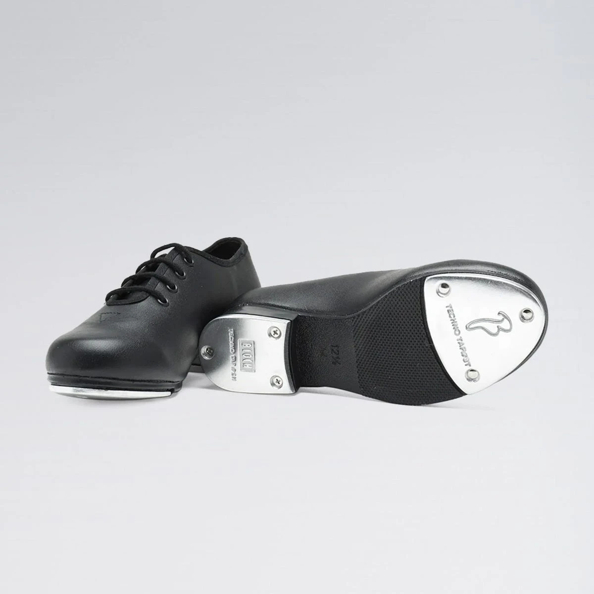Bloch Student Jazz Tap Shoes - Black 3 Bloch Student Jazz Tap Shoes - Black - Image 3