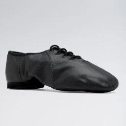 Bloch Jazzsoft Leather Jazz Shoes -Dance Direct Store bl405 black 3
