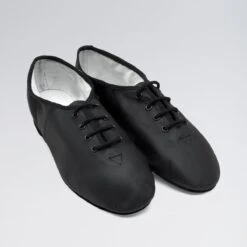 Bloch Essential Full Sole Leather Lace Up Jazz Shoe Black -Dance Direct Store bl462 7
