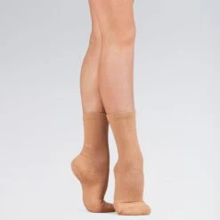 BLOCHSOX Crew Length Dance Socks -Dance Direct Store bla1200 sand 2
