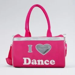 Bloch I Love Dance Bag 6 Bloch I Love Dance Bag -Dance Direct Store bla6146 fuchsia