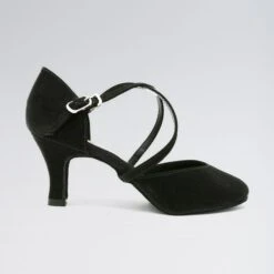 So Danca Cushion Lining Easy Buckle Cross Straps Ballroom Shoes