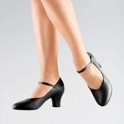 So Danca Character/Stage Shoe 2" Heel 12 So Danca Character/Stage Shoe 2" Heel -Dance Direct Store black sdch52bl 3
