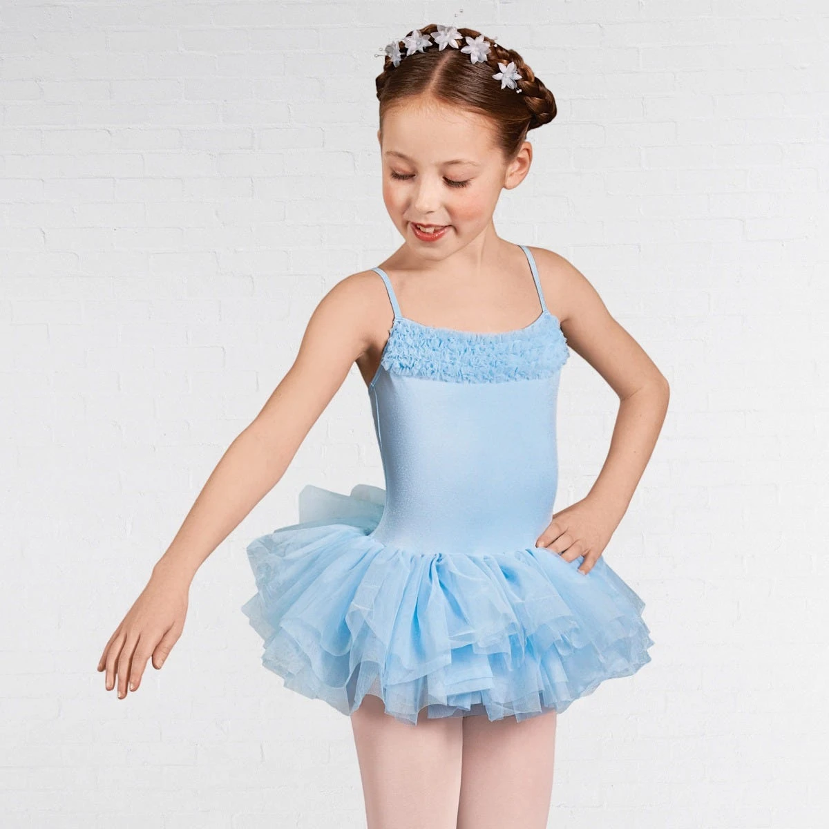 Bloch Desdemona Girls Tutu Leotard 2 Bloch Desdemona Girls Tutu Leotard - Image 2