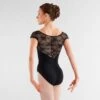 Bloch Chiwa Button Back Lace Leotard
