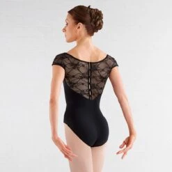 Bloch Chiwa Button Back Lace Leotard