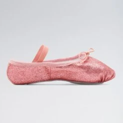 Bloch Glitterdust Full Sole Ballet Shoe -Dance Direct Store bls0225 rose 2
