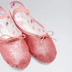Bloch Glitterdust Full Sole Ballet Shoe -Dance Direct Store bls0225 rose 5
