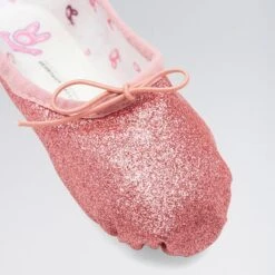 Bloch Glitterdust Full Sole Ballet Shoe -Dance Direct Store bls0225 rose 6