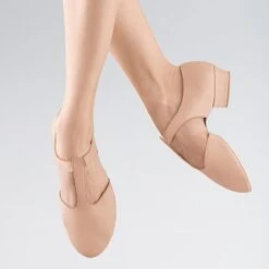 Bloch Grecian Leather Teachers Sandal -Dance Direct Store bls0407 pink 1 1