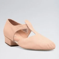 Bloch Grecian Leather Teachers Sandal -Dance Direct Store bls0407 pink 3
