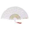 Lace Fan (White)