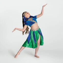 1st Position Arabian Princess Two Piece -Dance Direct Store coch0082 blu april 2025 10