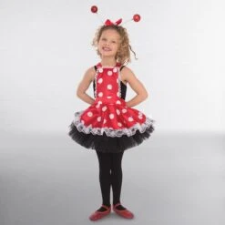 1st Position Polka Dot Pinafore Dress