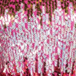 1st Position Ombré Sequin Fringe Glitz Mini Dress Magenta -Dance Direct Store cogl0082 118