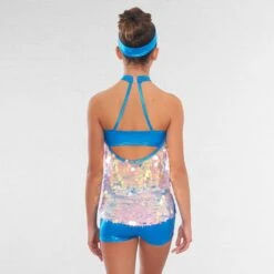1st Position Sequin Halterneck Top And Hot Pants -Dance Direct Store cogl0133 32