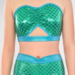 1st Position Mermaid Inspired Leggings And Crop Top -Dance Direct Store cogl0135 28