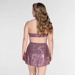 1st Position Halterneck Sparkle Glitz Dress -Dance Direct Store cogl0142 03