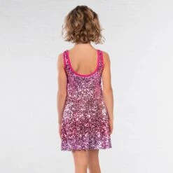 1st Position Ombré Sequin Swing Dress -Dance Direct Store cogl0150 2