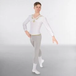 1st Position Embroidered Ballet Shirt -Dance Direct Store cotu0079 18
