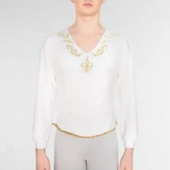 1st Position Embroidered Ballet Shirt -Dance Direct Store cotu0079 21