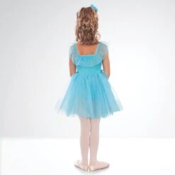 1st Position Romantic Tutu With Flowers And Glitter Net Skirt 32 1st Position Romantic Tutu With Flowers And Glitter Net Skirt -Dance Direct Store cotu0082 75 full