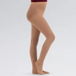 Capezio Childs Hold & Stretch Footed Tights -Dance Direct Store cz14c suntan 2