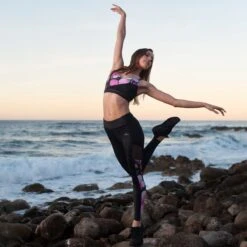 Dansez ELECTRA Dance Fitness Leggings Cloud Print -Dance Direct Store dansedfl cl b