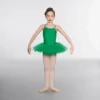 1st Position Nylon Elastane 5 Layer Tutu Emerald Green