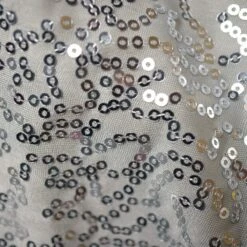 1st Position Velvet Bodice With Frilled Sequin Trim Skirt -Dance Direct Store fpc23039 silvergrey 6