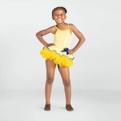 1st Position Sequinned Tutu With Ribbon Bow And Trim -Dance Direct Store fpc23062 lem may 2025 05