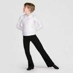 1st Position Long Sleeved Shirt 16 1st Position Long Sleeved Shirt -Dance Direct Store fpc24053 2024 007 white