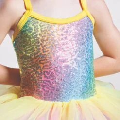 1st Position Multi-Layered Tutu -Dance Direct Store fpc25014a rainbow 005