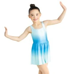 1st Position Tank Ombre Dress -Dance Direct Store fpc25022a sky 1 w