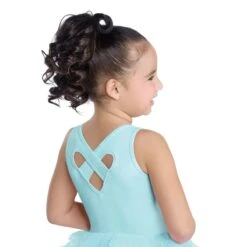 1st Position Tank Ruffle Dress -Dance Direct Store fpc25026a aqua 2 w