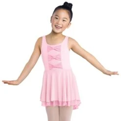 1st Position Tank Two-Tone Dress -Dance Direct Store fpc25027a princesspink 3 w