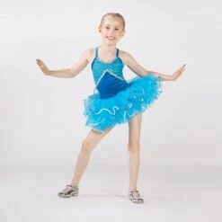 1st Position Velvet Bodice With Sequin Trim Tutu