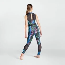 1st Position Mesh Panelled Catsuit 16 1st Position Mesh Panelled Catsuit -Dance Direct Store fpc26001a bpr may 2025 07
