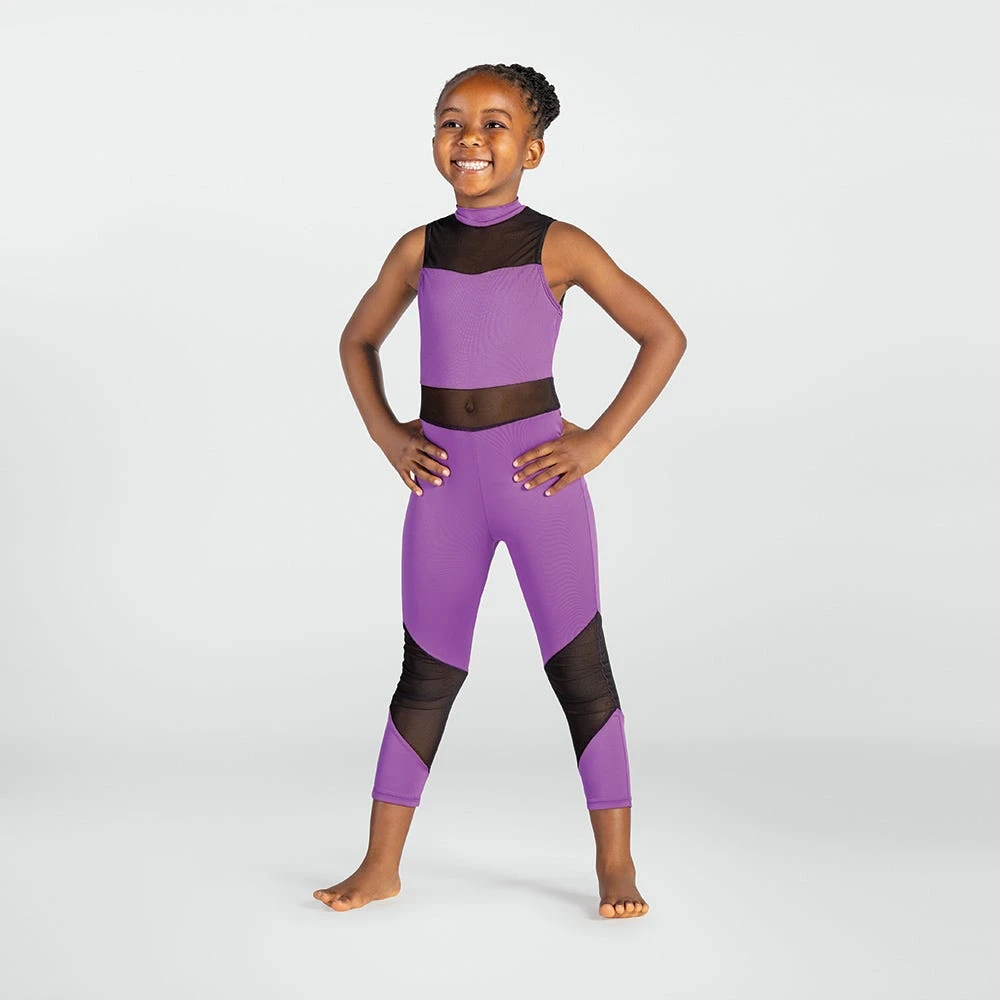 1st Position Mesh Panelled Catsuit 7 1st Position Mesh Panelled Catsuit - Image 7