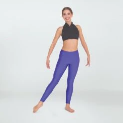 1st Position Lycra Footless Leggings -Dance Direct Store fpd24pl21lc pur 3