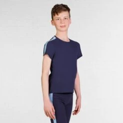 1st Position Narrow Stripe Cotton T-Shirt -Dance Direct Store fpdu23002 001