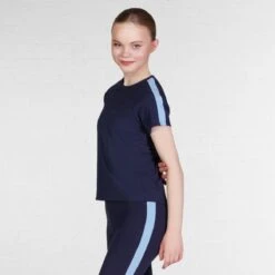 1st Position Narrow Stripe Cotton T-Shirt