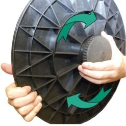 Fitness-Mad Fitness Mad 40cm Adjustable Wobble Board -Dance Direct Store fwobble20 base