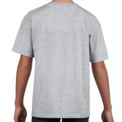 Gildan Kids SoftStyle™ Ringspun T-Shirt -Dance Direct Store gd01b sgy back.jpg