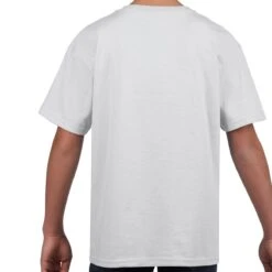 Gildan Kids SoftStyle™ Ringspun T-Shirt -Dance Direct Store gd01b whi back.jpg