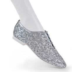 1st Position Glitter Jazz Shoes