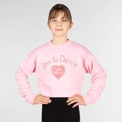 Little Ballerina Love To Dance Sweatshirt